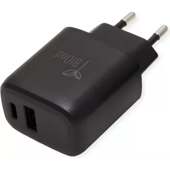 BIOND PD 20W lādētājs ar diviem USB-C portiem (BIO-CMC-20W)