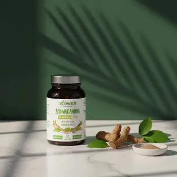 BIOWEN Ashwagandha – uztura bagātinātājs cilvēkiem – 120 kapsulas