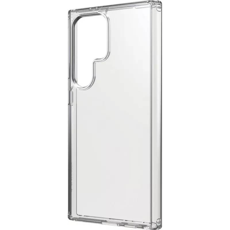 Black Rock Clear Protection vāciņš Samsung Galaxy S23 Ultra - caurspīdīgs TPU aizmugures vāciņš, triecienu absorbējošs, pret dzeltēšanu, saderīgs ar bezvadu uzlādi 00226130