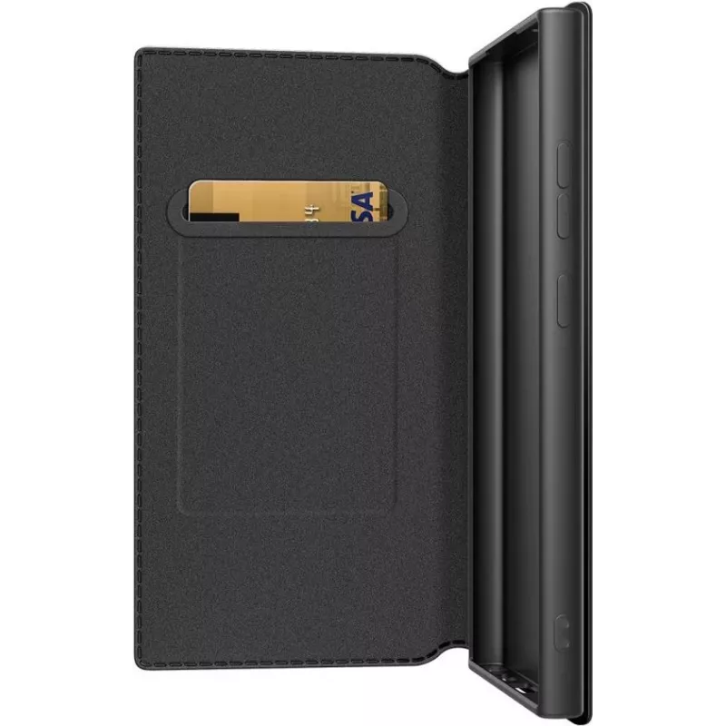 Black Rock Slim Folio vāks Samsung Galaxy S23 Ultra 6,8 collu melns 00226128
