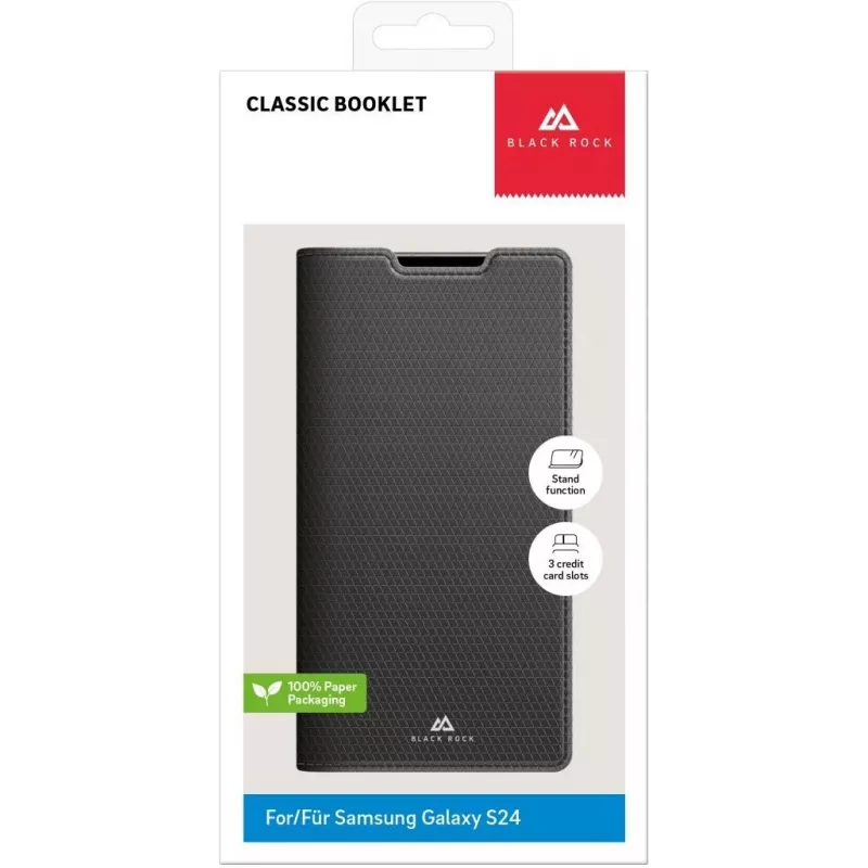 Black Rock The Classic Folio vāks Samsung Galaxy S10e, melns 00226135