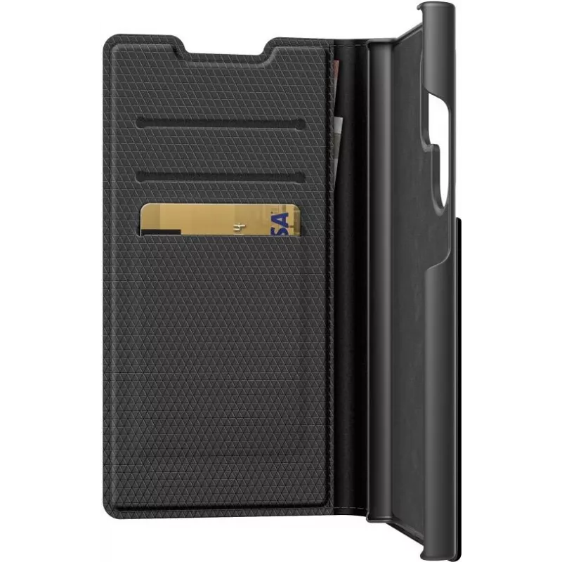 Black Rock The Classic Folio vāks Samsung Galaxy S23 Ultra, melns 00226129