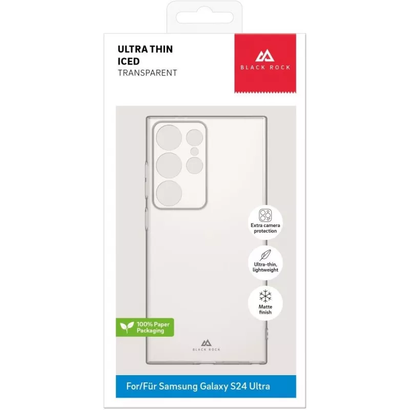 Black Rock Ultra Thin Iced caurspīdīgais vāciņš Samsung Galaxy S23 Ultra 6,8 collu 00226133