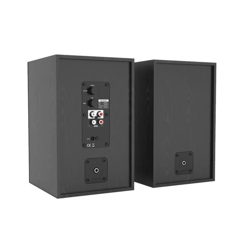 Blaupunkt BS40BK 2.0 stereo multimediju skaļruņi 40W Bluetooth 5.0 AUX MDF koks melns
