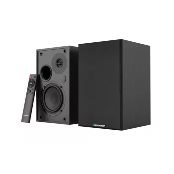 Blaupunkt BS40BK 2.0 stereo multimediju skaļruņi 40W Bluetooth 5.0 AUX MDF koks melns