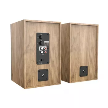 Blaupunkt BS40OK 2-joslu pasīvās plauktu skandas, 40W RMS, 4 Ohm, brūnas (pāris)