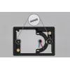 Blebox framePanelM melns padziļināts sienas montāžas rāmis ControlPanelM