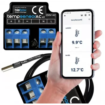 BLEBOX Temperatūras sensors TempSensorAC v2