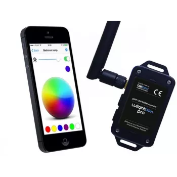 BleBox wLightBox Pro WiFi viedā apgaismojuma modulis – 4 kanālu PWM LED kontrolleris (12-24V DC, RGBW/CCT, saderīgs ar Alexa un Google)