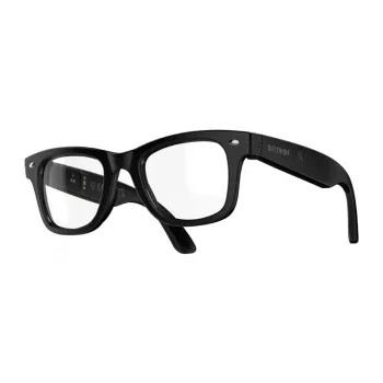BlitzWolf BW-AG1 AI viedās brilles ar atvērtā tipa audio, Bluetooth 5.3, IPX4, TR90 rāmis
