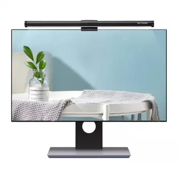 BlitzWolf BW-CML2 Air Monitor Light ar CO2, TVOC, temperatūras un mitruma sensoru — regulējama LED gaismas josla, 2700-6500K, CRI Ra95, USB-C