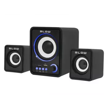 BLOW 66-377# Portatīvais Bluetooth skaļrunis 3W Melns Bezvadu