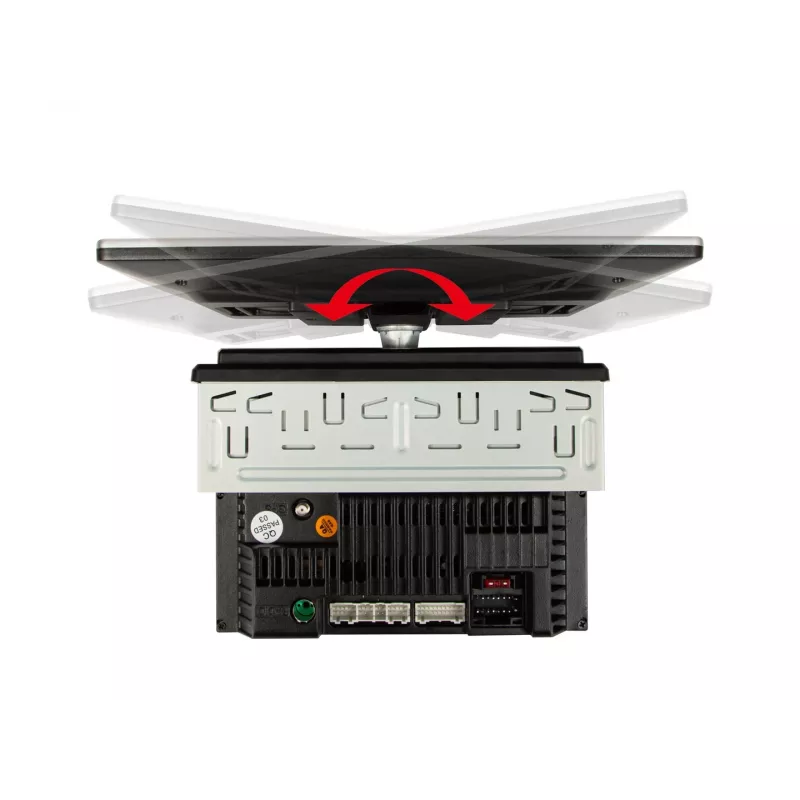 BLOW CP01 1DIN 10,1 collu Android 10 auto radio ar grozāmu ekrānu, bezvadu CarPlay un Android Auto, GPS, Wi-Fi, Bluetooth