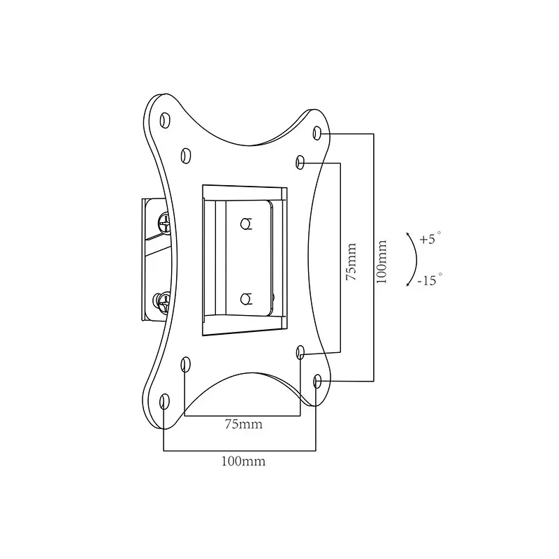 BLOW TV LCD Holder HQ 10-27 Type X, sienas stiprinājums
