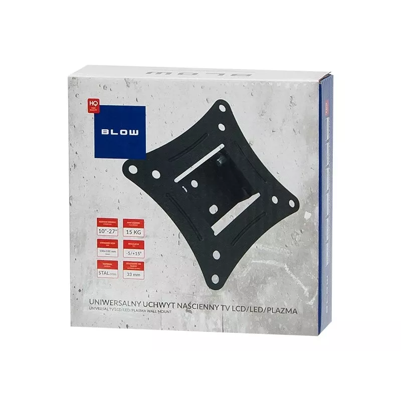 BLOW TV LCD Holder HQ 10-27 Type X, sienas stiprinājums