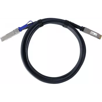 BlueLAN Amphenol NDYYYH-0005 QSFP-DD Direct Attach Cable, 400GBASE-CR4, Ethernet, 26 AWG, 2 Meter (NDYYYH-0005-BL)