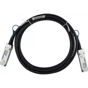 BlueLAN BL070701W1M30 QSFP56 Direct Attach Cable, 200GBASE-CR4, 30AWG, 1 Meter, Compatible with NVIDIA 980-9I65T-00J003