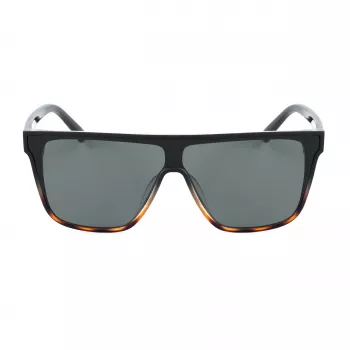 BOBROFF vīriešu BFG0032-G11P taisnstūra polarizētas saulesbrilles - melna/rūdīta