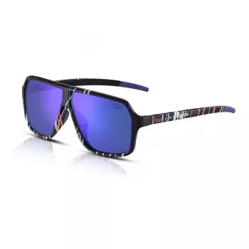 Bolle BS030008 Unisex Saulesbrilles - Matēts Melns Rāmis, Pelēka Lēca - 60/10/140 mm
