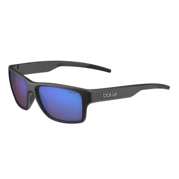 Bolle BS043006 Unisex Fotohromiskas Polarizētas Saulesbrilles - Matēts Melns Rāmis, Phantom Brown Red Lēcas