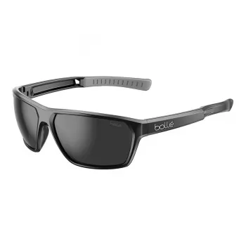 Bolle Unisex Saulesbrilles BS045005-S Matēti Melnas Pelēkas Lēcas 63/15/130 mm