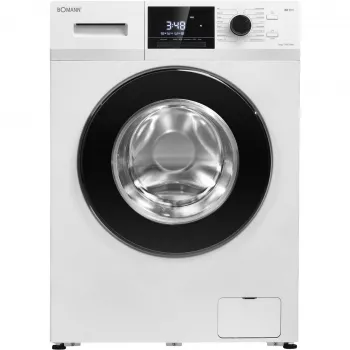 BOMANN WA 7111 priekšējās ielādes veļas mazgājamā mašīna, 7 kg, 1400 apgr./min, balta