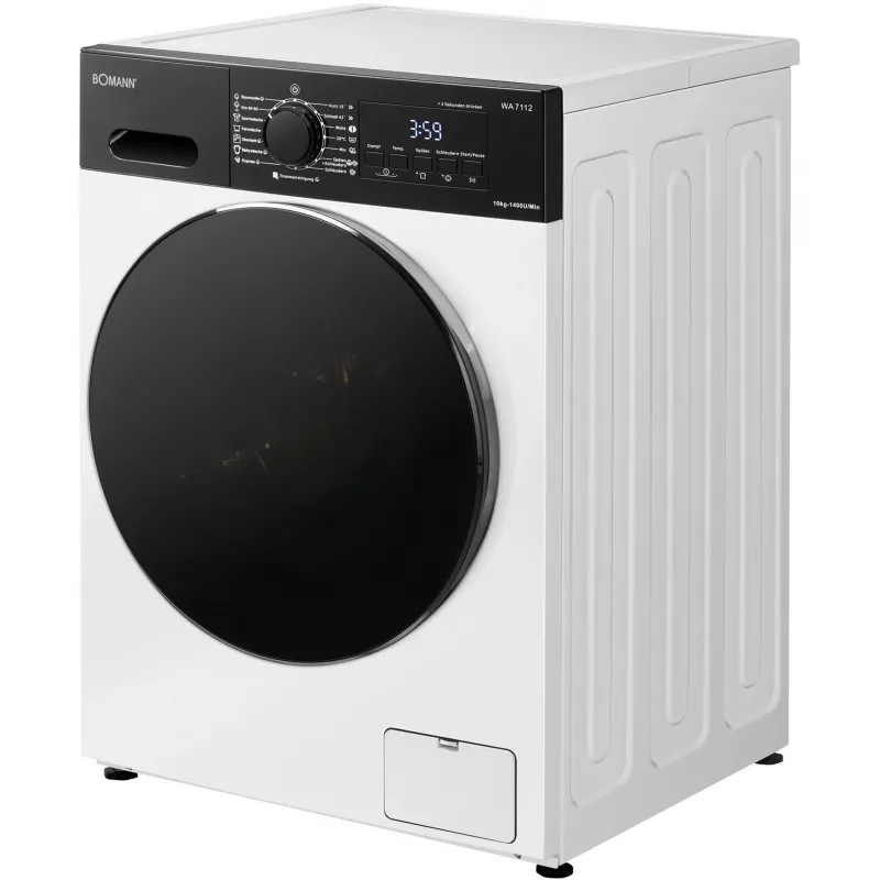 BOMANN WA 7112 sirds formas vafeļu panna, 1000 W, balta/melna