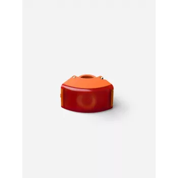BOOKMAN Curve aizmugurējais velo lukturis 37 lūmeni, USB uzlādējams, 180° redzamība, IP44, bez instrumentu stiprinājums, melns