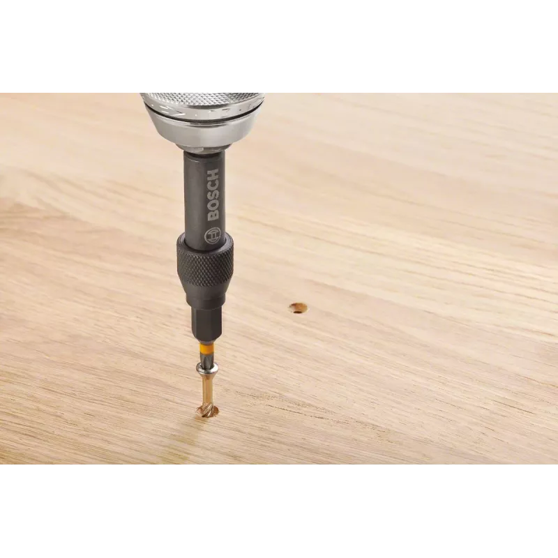 Bosch 2607002786 20 gabalu skrūvgrieža uzgaļu komplekts ar magnētisko universālo turētāju, 25 mm S2 tērauda uzgaļi Phillips, Pozidriv, plakanajiem, Torx, sešstūra skrūvēm