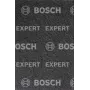 Bosch 2608901213 vidējas graudainības putu pulēšanas uzliktnis rokas slīpēšanai, 125 x 70 mm, ar Velcro stiprinājumu, augstspīduma apdarei