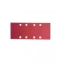 Bosch 2609256A82 10 gab. slīpēšanas loksnes 186x93 mm, graudainība 60/80/120, Red Wood and Paint