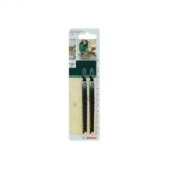 Bosch Accessories T 234 X HCS zāģa asmeņi finierzāģim 2609256727, 2 gab.