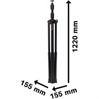 Bosch Construction Light Stand GLT 300-40 Professional (melns, 5/8 collu vītne M10) 06188000MT