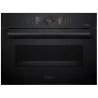 Bosch CSG856RC7 Iebūvējamais kompaktais tvaika cepeškrāsns, 47L, skārienvadība, Home Connect