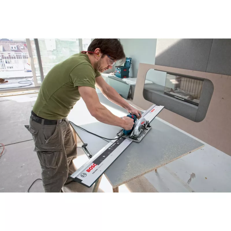Bosch FSN 800 Professional vadotnes sliede 800 mm alumīnija ripzāģiem