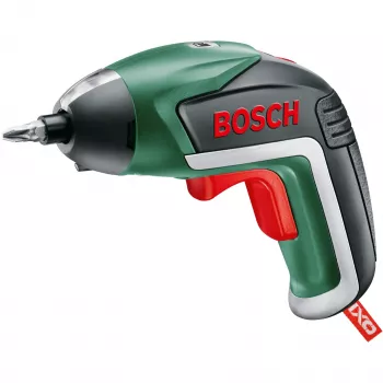 Bosch IXO 5 bezvadu skrūvgriezis ar 32-gabalu uzgaļu komplektu, 3,6V Li-Ion 1.5Ah, zaļš/melns