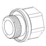 Bosch MIC Series M25 uz 3/4 collu NPT kabeļa adapteris (MIC-M25XNPT34)