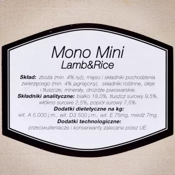 Bosch Mono Mini Lamb & Rice Semi-Moist Dog Food 0.9 kg