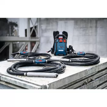 BOSCH POWERTOOLS GPU 18V-2 DI Bezvadu augstfrekvences betona vibratora sistēma (komplektā)