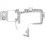 BOSCH PRO EPH-20 kabeļu turētājs, 100 gab., melns, maks. saišķa diametrs 20 mm, uzspraužams, profesionālā klase 1600A032GD