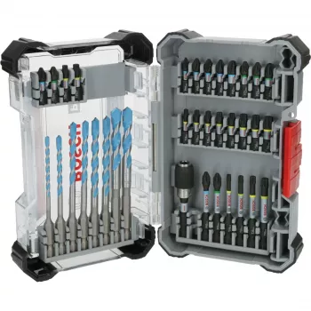 Bosch PRO Trieciena un daudzfunkcionālais uzgaļu komplekts, 35 gab. 2608521U82