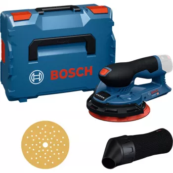 Bosch Professional GEX 12V-150-3 Bezvadu Ekscentriskā Slīpmašīna (12V, 150 mm, Bezsuku EC Motors, L-BOXX)