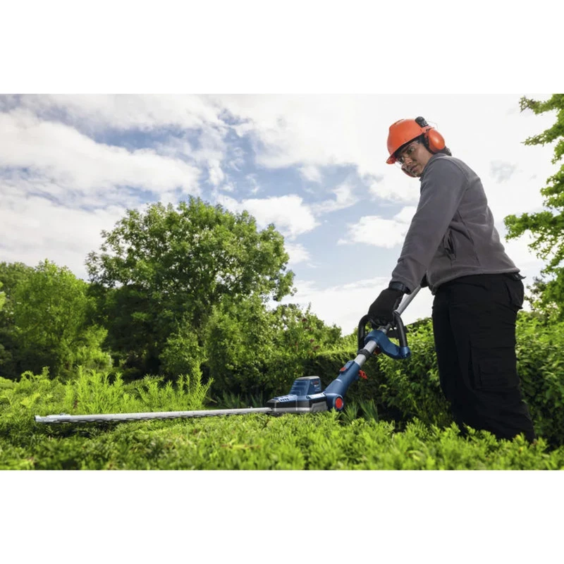 Bosch Professional GHE 18V-50FP Bezvadu dzīvžoga šķēres, 18 V, zila/melna, bez akumulatora