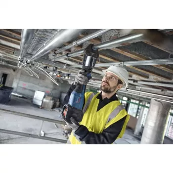 Bosch Professional GPT 18V-32 bezvadu presēšanas instruments, Solo versija, Kit TH, 18V, zils, bez akumulatora un lādētāja, 3 standarta TH presēšanas spīles, L-BOXX