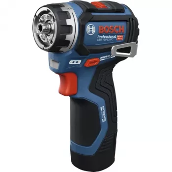 Bosch Professional GSR 12V-32 FC Bezvadu Urbjskrūvgriezis 12V (Zils/Melns, Bez Akumulatora, 5 Adapteri, L-BOXX)