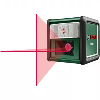 Bosch Quigo III krustenisko līniju lāzera nivelieris ar MM2 skavu (0 603 663 5Z0)