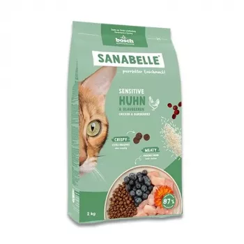 BOSCH Sanabelle Sensitive with Chicken - sausā kaķu barība - 2kg
