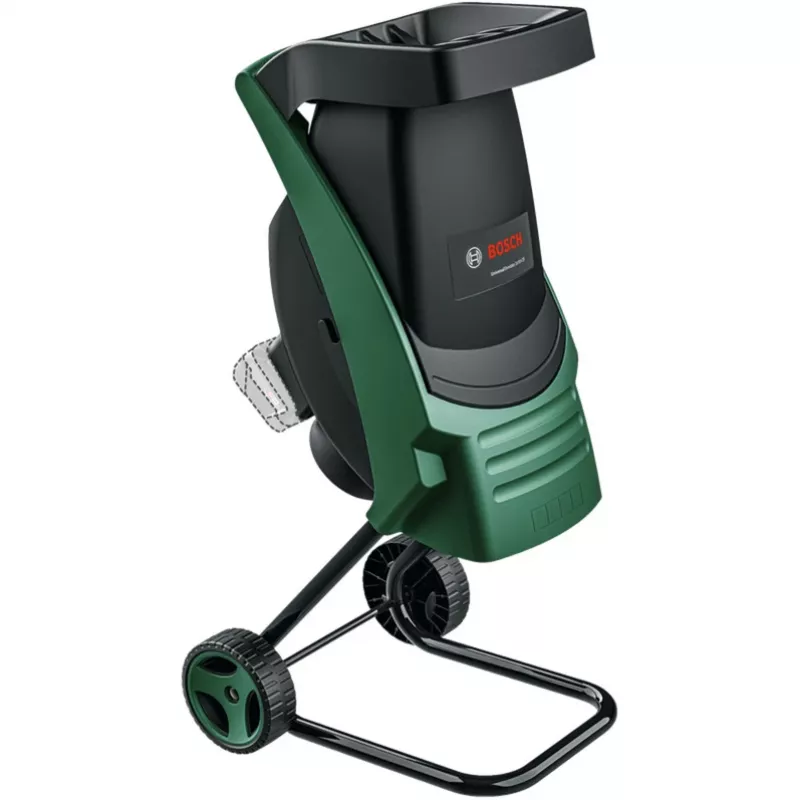 Bosch UniversalShredder Solo Cordless Garden Shredder, 36V (2x18V), 40mm Branch Capacity, 50L Collection Box, Green/Black, Bare Tool (06008E0001)