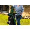 Bosch UniversalShredder Solo Cordless Garden Shredder, 36V (2x18V), 40mm Branch Capacity, 50L Collection Box, Green/Black, Bare Tool (06008E0001)