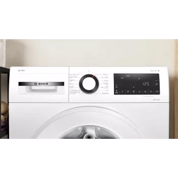 Bosch WGG256FLSN Brīvi stāvoša priekšējās ielādes veļas mazgājamā mašīna, 10 kg, 1600 apgr./min, A energoefektivitātes klase, balta
